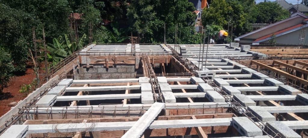 PROMAX ECOSLABS Precast Flat Beam and Block System Site Installation